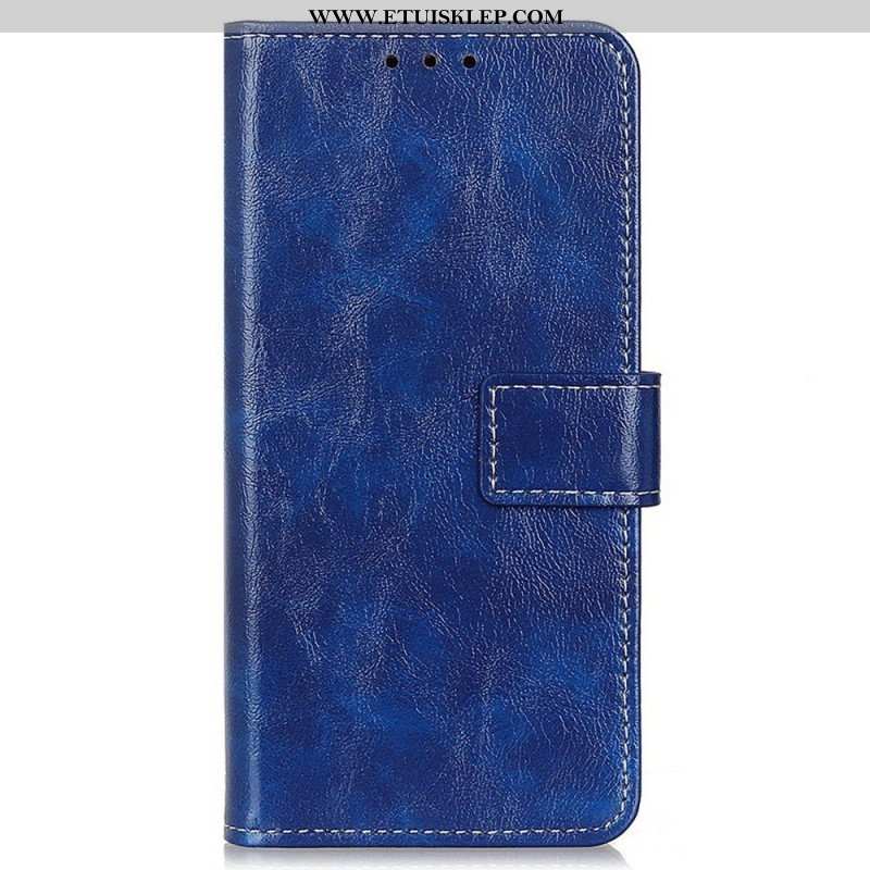 Etui Folio do Samsung Galaxy M23 5G Błyszcząca Sztuczna Skóra